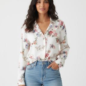 Spring Autumn Printed Soft Chiffon Elegant Shirt For Ladies