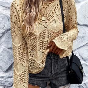 Ladies Elegant Classic Solid Colored Long Sleeves Top